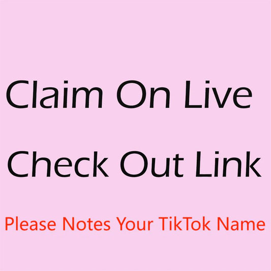 111 Claim On Live Fast Check Out Link ( Please Notes Your TikTok Name )